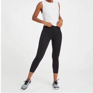 Spanx Look at Me Now Seamless Navy Leggings XS